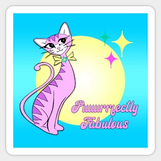 Puuurrfectly Fabulous! Sticker